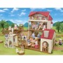 Playset Sylvanian Families Red Roof Country Home Casa de Miniatura Conejo de Sylvanian Families, Playsets de figuras de jugue...