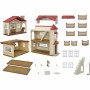 Playset Sylvanian Families Red Roof Country Home Casa de Miniatura Conejo de Sylvanian Families, Playsets de figuras de jugue...