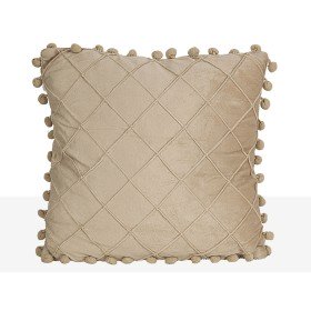 Kissen Romimex Beige 40 x 5 x 40 cm von Romimex, Zierkissen - Ref: D1618985, Preis: 18,34 €, Rabatt: %