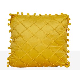 Cojín Romimex Amarillo 40 x 5 x 40 cm de Romimex, Cojines - Ref: D1618988, Precio: 18,34 €, Descuento: %