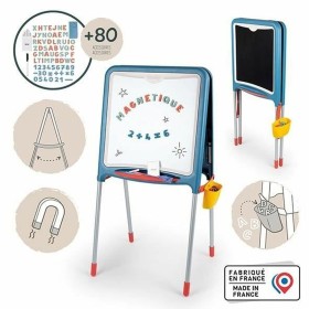 Ardoise double face Smoby Pliable 80 Pièces 105 x 49 x 52 cm de Smoby, Tableaux à craie et feutre - Réf : S7194431, Prix : 75...