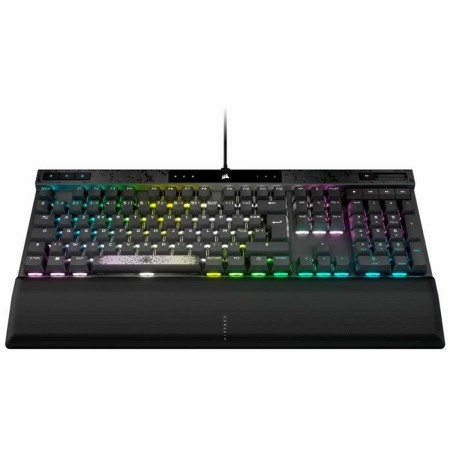 Clavier Bluetooth Corsair K70 MAX RGB Noir Gris Français AZERTY | Tienda24 - Global Online Shop Tienda24.eu