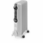 Oil-filled Radiator (7 chamber) DeLonghi Radia White Grey 1500 W by DeLonghi, Oil Filled Radiators - Ref: S7194526, Price: 10...