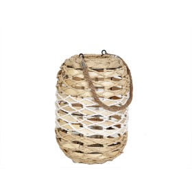 Lantern Romimex Natural wicker 15 x 30 x 15 cm by Romimex, Candelabras and candle holders - Ref: D1619106, Price: 45,18 €, Di...