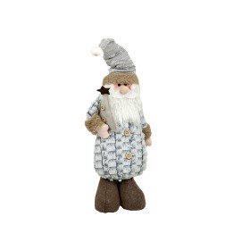 Papá Noel Romimex Gris Poliéster 20 x 56 x 10 cm de Romimex, Navidad - Ref: D1619116, Precio: 17,42 €, Descuento: %