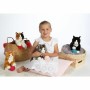 Fluffy toy Gipsy Cat Tricolour by Gipsy, Animals and figures - Ref: S7194802, Price: 38,45 €, Discount: %