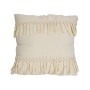 Coussin Romimex Blanc Avec franges 45 x 10 x 45 cm de Romimex, Coussins - Réf : D1619192, Prix : 16,47 €, Remise : %