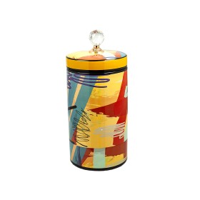 Bote Romimex Multicolor Porcelana 16 x 30 x 16 cm de Romimex, Adornos - Ref: D1619222, Preço: 85,24 €, Desconto: %