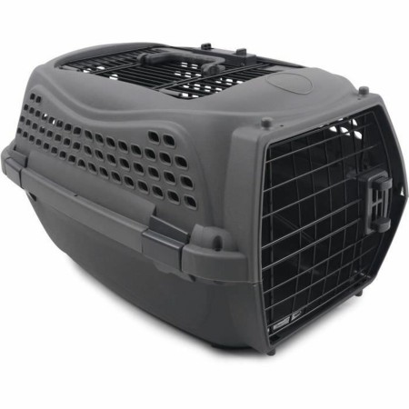 Cage de Transport MPETS ECO GIRO S Chat Gris foncé Plastique de MPETS, Bandes transporteuses - Réf : S7194996, Prix : 43,02 €...