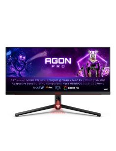 Monitor AOC AG344UXM UltraWide Quad HD 34" 170 Hz da AOC, Monitor - Ref: S7830360, Precio: 877,23 €, Descuento: %