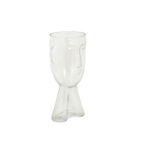 Vase Romimex Transparent verre Visage 16 x 32 x 16 cm de Romimex, Vases - Réf : D1619273, Prix : 18,34 €, Remise : %