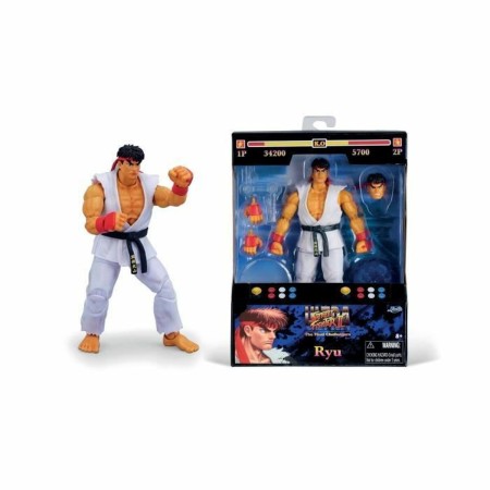 Statuetta Articolata Jada Street Fighters - RYU 15 cm di Jada, Personaggi di gomma - Rif: S7195184, Prezzo: 44,02 €, Sconto: %