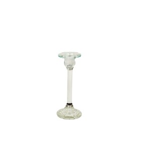 Candleholder Romimex Transparent Glass 9 x 23 x 9 cm by Romimex, Candelabras and candle holders - Ref: D1619286, Price: 17,42...