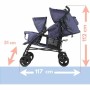 Poussette pour bébé Bambisol Double Cane Blue marine de Bambisol, Poussettes citadines - Réf : S7195238, Prix : 193,00 €, Rem...