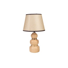 Desk lamp Romimex Brown Ceramic 22 x 37 x 22 cm by Romimex, Bedside and Table Lamps - Ref: D1619305, Price: 21,51 €, Discount: %