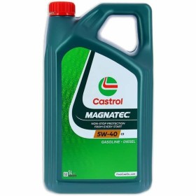 Motor oil Castrol Magnatec Petrol Diesel 5W40 5 L by Castrol, Car Engine Oils - Ref: S7195290, Price: 73,00 €, Discount: %