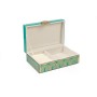 Caja-Joyero Romimex Turquesa Dorado Terciopelo Vidrio 22 x 8 x 14 cm de Romimex, Cajas - Ref: D1619360, Precio: 49,31 €, Desc...