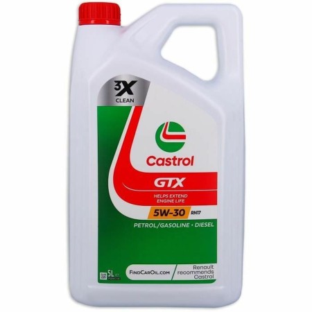 Huile de moteur Castrol GTX Essence Diesel 5W30 5 L de Castrol, Huiles moteur pour auto - Réf : S7195293, Prix : 70,20 €, Rem...