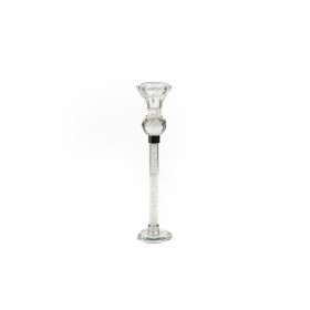 Portavelas Romimex Transparente Vidrio 6 x 26 x 6 cm de Romimex, Candelabros y portavelas - Ref: D1619387, Precio: 13,54 €, D...