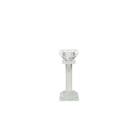 Candleholder Romimex Transparent Glass 6 x 15 x 6 cm by Romimex, Candelabras and candle holders - Ref: D1619402, Price: 11,95...