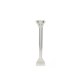 Candleholder Romimex Transparent Glass 6 x 27 x 6 cm by Romimex, Candelabras and candle holders - Ref: D1619403, Price: 17,07...