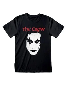 Unisex Short Sleeve T-Shirt The Crow Face Black by The Crow, T-Shirts - Ref: D0801096, Price: €22.75, Discount: %