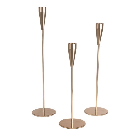 Table Mat Set Romimex Golden Metal 32 x 4 x 12 cm 3 Pieces by Romimex, Candelabras and candle holders - Ref: D1619413, Price:...