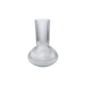 Florero Romimex Transparente Vidrio Rayas 19 x 30 x 19 cm de Romimex, Jarrones - Ref: D1619440, Precio: 22,77 €, Descuento: %