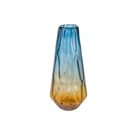 Florero Romimex Azul Ambar Vidrio 20 x 45 x 20 cm de Romimex, Jarrones - Ref: D1619449, Precio: 81,14 €, Descuento: %