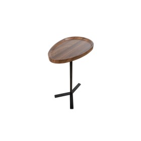 Mesa auxiliar Romimex Marrón Negro Madera Metal 45 x 63 x 30 cm de Romimex, Mesas - Ref: D1619450, Precio: 144,84 €, Descuent...