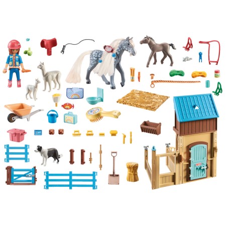 Playset Playmobil 71353 Horses of Waterfall 117 Pieces by Playmobil, Toy figures playsets - Ref: S7195722, Price: 58,35 €, Di...