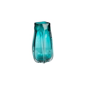 Vase Romimex Turquoise Glass 15 x 26 x 15 cm by Romimex, Vases - Ref: D1619479, Price: 60,58 €, Discount: %