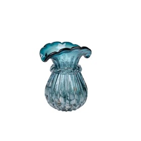 Florero Romimex Turquesa Vidrio 14 x 20 x 14 cm de Romimex, Jarrones - Ref: D1619481, Precio: 51,84 €, Descuento: %