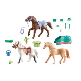 Playset Playmobil 71356 Horses of Waterfall 28 Pieces by Playmobil, Toy figures playsets - Ref: S7195759, Price: 36,12 €, Dis...