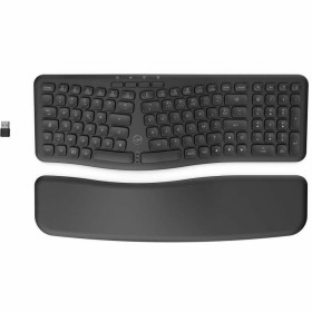 Wireless Keyboard Mobility Lab ML313986 Azerty French Black | Tienda24 - Global Online Shop Tienda24.eu