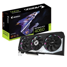 Carte Graphique Gigabyte GV-N4060AORUS E-8GD Geforce RTX 4060 GDDR6 de Gigabyte, Cartes graphiques - Réf : S7195871, Prix : 4...