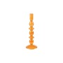 Portavelas Romimex Naranja Vidrio 9 x 27 x 9 cm de Romimex, Candelabros y portavelas - Ref: D1619542, Precio: 12,84 €, Descue...