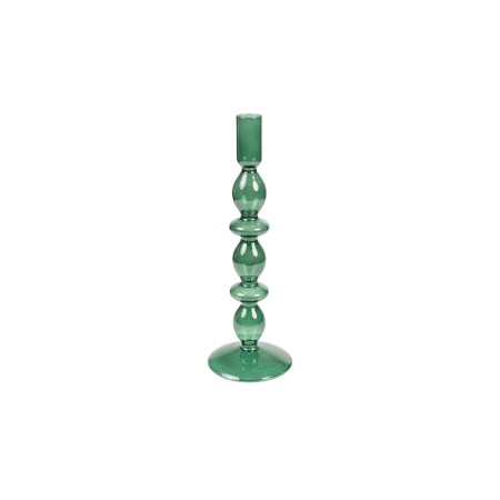 Castiçais Romimex Verde Vidro 9 x 27 x 9 cm de Romimex, Candelabros e suportes para velas - Ref: D1619543, Preço: 12,84 €, De...