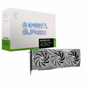 Graphics card MSI GEFORCE RTX 4060 TI GAMING X SLIM WHITE 16G Geforce RTX 4060 Ti 16 GB GDDR6 by MSI, Graphics cards - Ref: S...