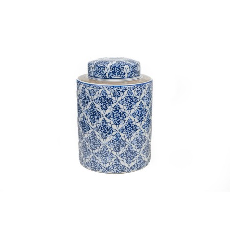 Boîte Romimex Bleu Blanc Porcelaine 20 x 28 x 20 cm de Romimex, Objets de décoration - Réf : D1619570, Prix : 56,47 €, Remise...