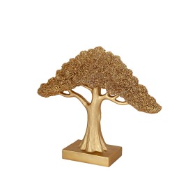 Escultura Romimex Dourado Árvore 34 x 28 x 10 cm de Romimex, Adornos - Ref: D1619619, Preço: 28,56 €, Desconto: %