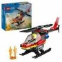 Playset Lego 60411 Fire Rescue Helicopter von Lego, Playsets von Spielzeugfiguren - Ref: S7196070, Preis: 27,58 €, Rabatt: %