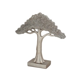 Escultura Romimex Plateado Árbol 34 x 33 x 9 cm de Romimex, Adornos - Ref: D1619623, Precio: 60,60 €, Descuento: %