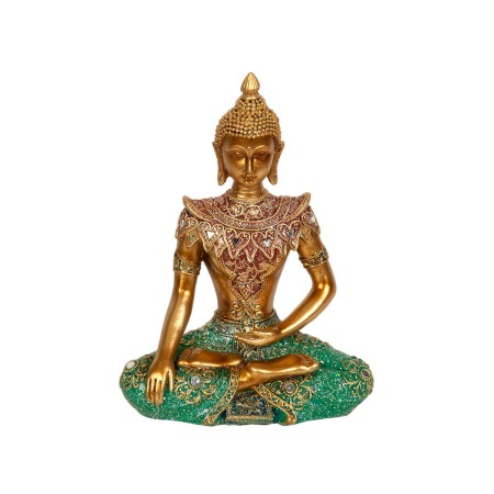 Figura Decorativa Romimex Dorado Resina Buda 16 x 22 x 8 cm de Romimex, Coleccionables - Ref: D1619650, Precio: 28,19 €, Desc...