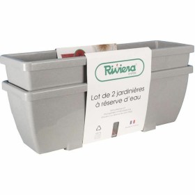 Plant pot Riss RIV3580796587772 Plastic Rectangular by Riss, Flower Pots - Ref: S7196257, Price: 49,68 €, Discount: %