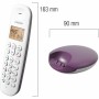 Landline Telephone Logicom DECT ILOA 150 SOLO Aubergine | Tienda24 - Global Online Shop Tienda24.eu