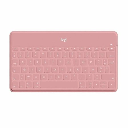 Teclado Logitech AZERTY Francés Rosa de Logitech, Teclados - Ref: S7196320, Precio: 93,09 €, Descuento: %