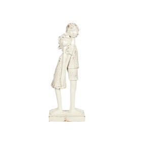 Figura Decorativa Romimex Blanco Resina Niños 14 x 38 x 7 cm de Romimex, Coleccionables - Ref: D1619669, Precio: 45,21 €, Des...