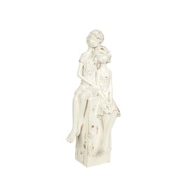 Decorative Figure Romimex White Resin Kids 15 x 39 x 12 cm by Romimex, Collectables - Ref: D1619670, Price: 52,38 €, Discount: %