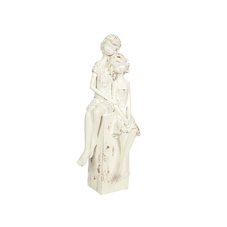 Statua Decorativa Romimex Bianco Resina Bambini 15 x 39 x 12 cm di Romimex, Oggetti da collezione - Rif: D1619670, Prezzo: 52...